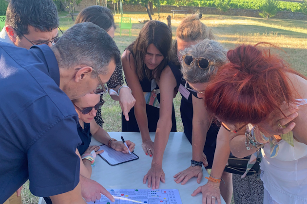 Le noeud commun organise des team building d'équipe pour développer la cohésion d'équipe