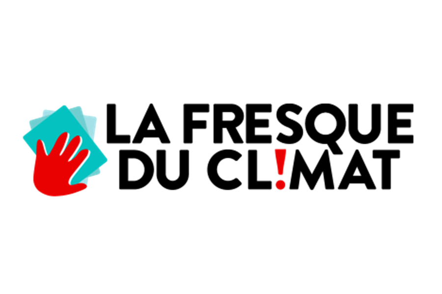 Logo de la Fresque du Climat, atelier collaboratif de sensibilisation au dérèglement climatique